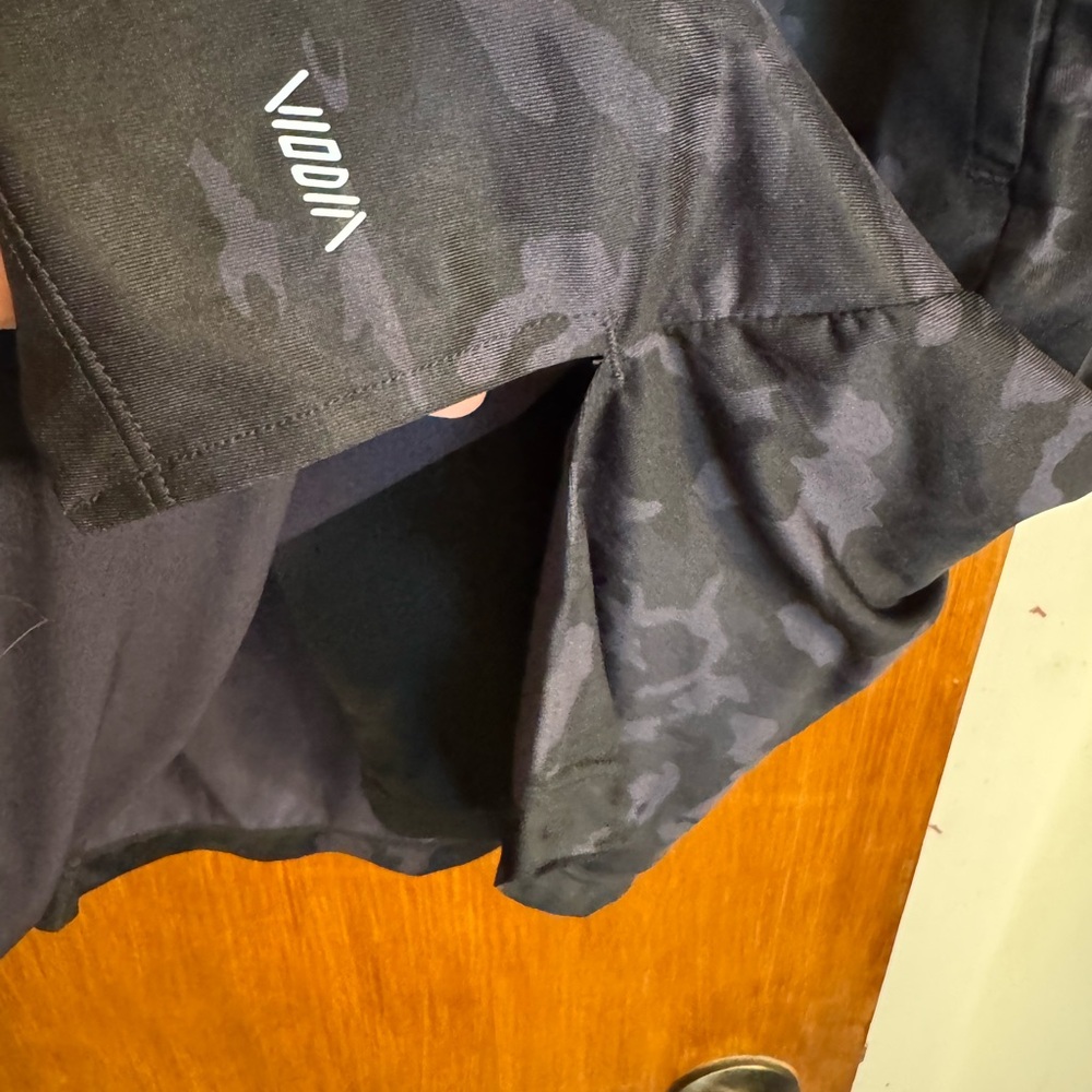 Ladies NWT size 2X tennis skort by Viodia, in a navy & black camouflage pattern - Picture 8 of 16
